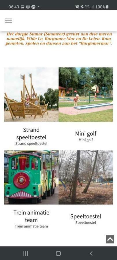 Kajuit423 6Pers 5Sterren Vakantiepark Bergumermeer Aan Het Water In Friesland Met Zwembad Βίλα Suameer Εξωτερικό φωτογραφία