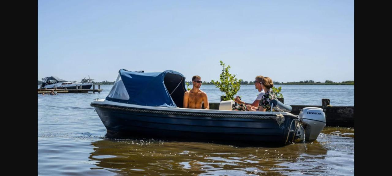 Kajuit423 6Pers 5Sterren Vakantiepark Bergumermeer Aan Het Water In Friesland Met Zwembad Βίλα Suameer Εξωτερικό φωτογραφία